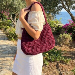 11 . model fi fashion el örgüsü çantaları