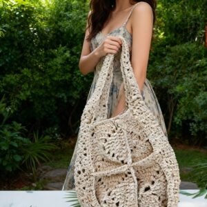 21 . model fi fashion el örgüsü çantaları