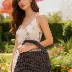 27 . model fi fashion el örgüsü çantaları