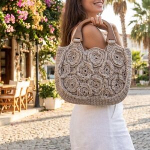 08 . model fi fashion el örgüsü çantaları