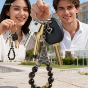 (ZT10)   Shu Doğal Taş Anahtarlık