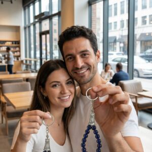 (ZT11)   Shu Doğal Taş Anahtarlık