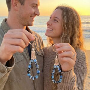 (ZT8)   Shu Doğal Taş Anahtarlık