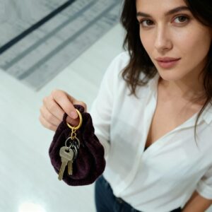 fi fishion anahtarlık , bayan çanta süsü 066