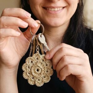 fi fishion anahtarlık , bayan çanta süsü 041